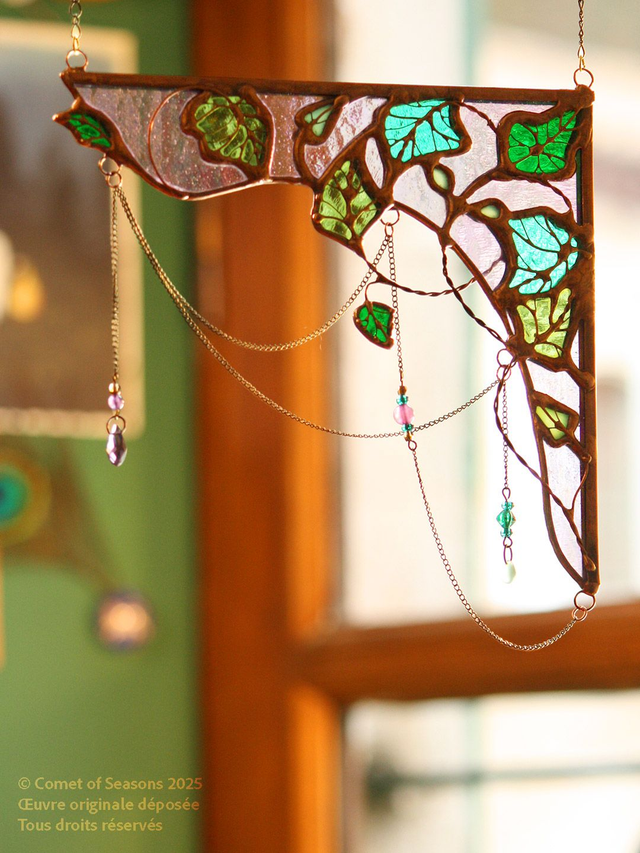 Angle lierre enchanté droit