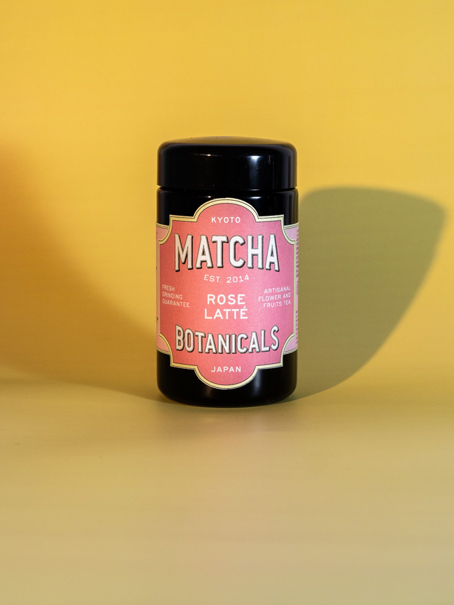 Rose latté, matcha botanicals 40g 