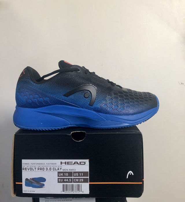 Head Revolt Pros 3.0 Clay - Mens - Size 10