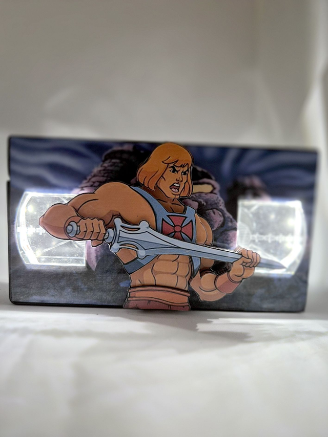 Cassette vidéo lumineuse - Les maîtres de l'univers