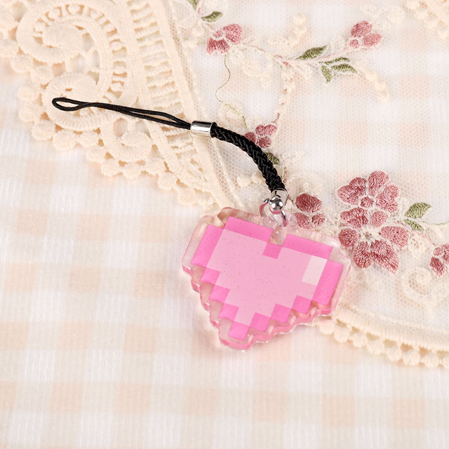 Gamer Heart | Acrylic Phone Charm