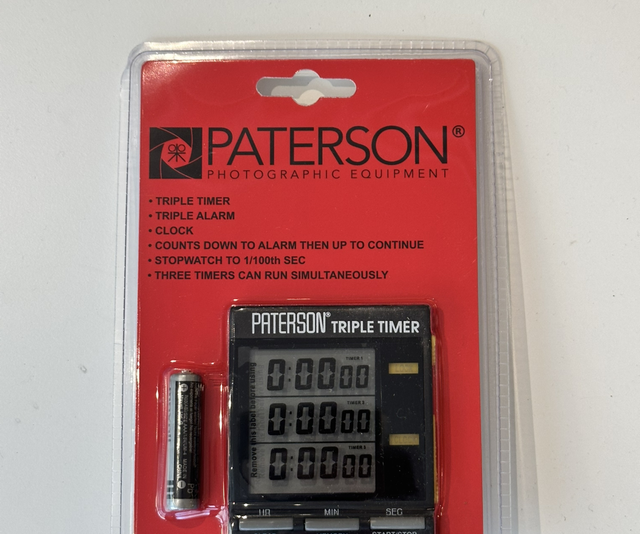 Paterson Triple Timer