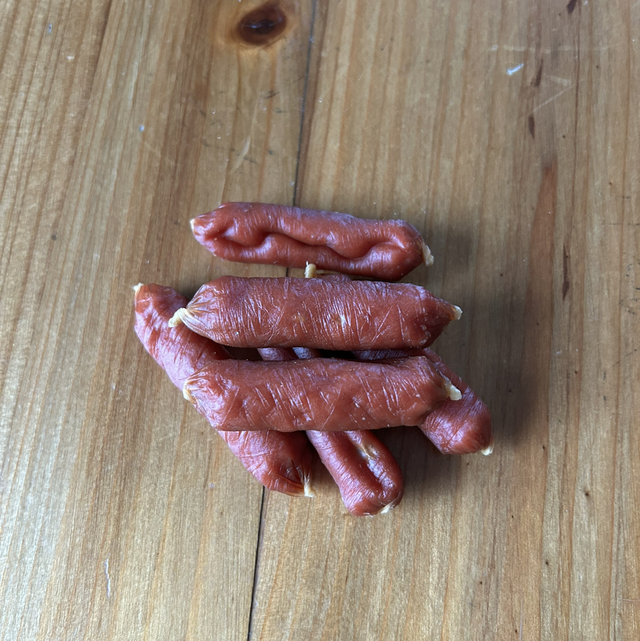 Saucisses de bœuf 