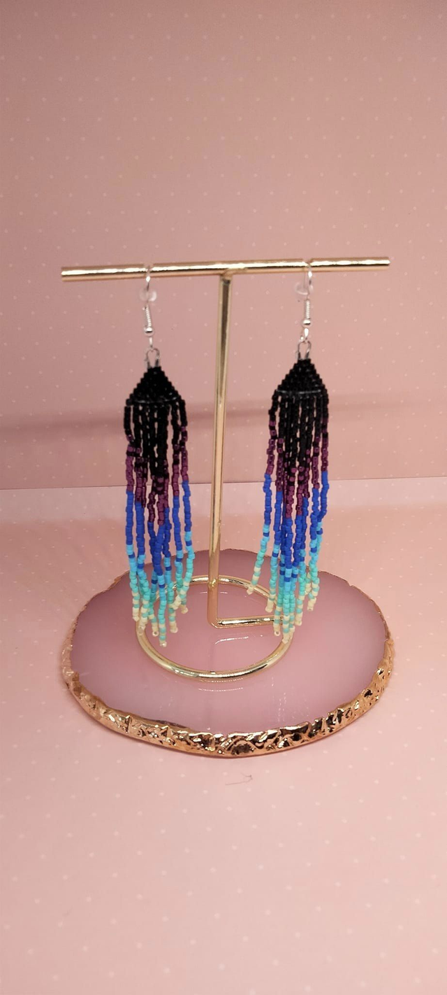 Boucle d&#039;oreilles Océan Profond