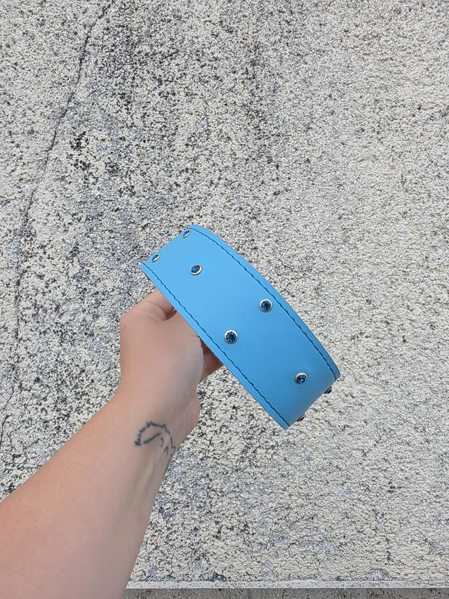 Collier Bleu POP Strass