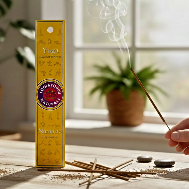Yoga & Yogini Namaste Naturals Bastoncini Incenso per lo Yoga