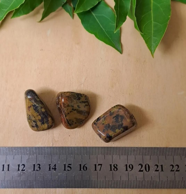 TIGER TAIL JASPER TUMBLESTONE 