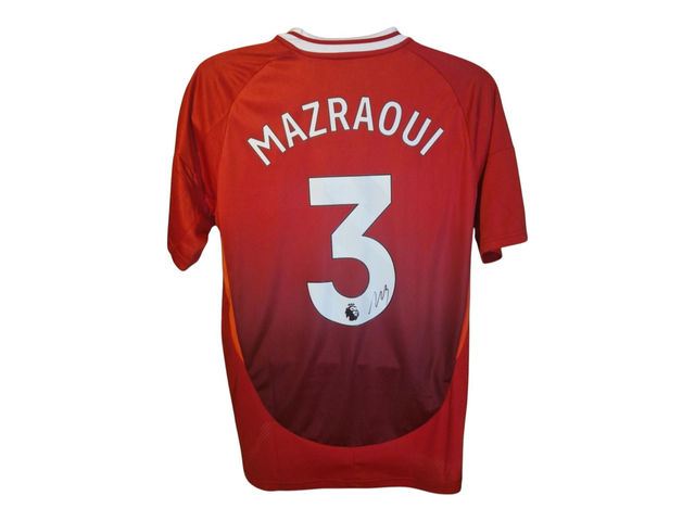 Gesigneerd mazroui Manchester United 24/25 
