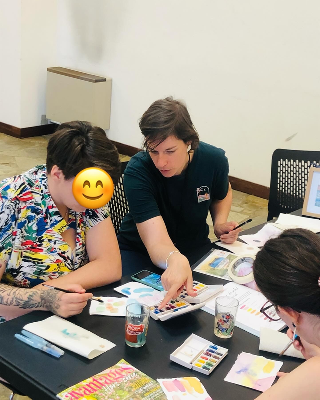 Cours aquarelle - Samedi 28 Février 2026 à 15h – Thème "Ruelles de l'île de Ré" 