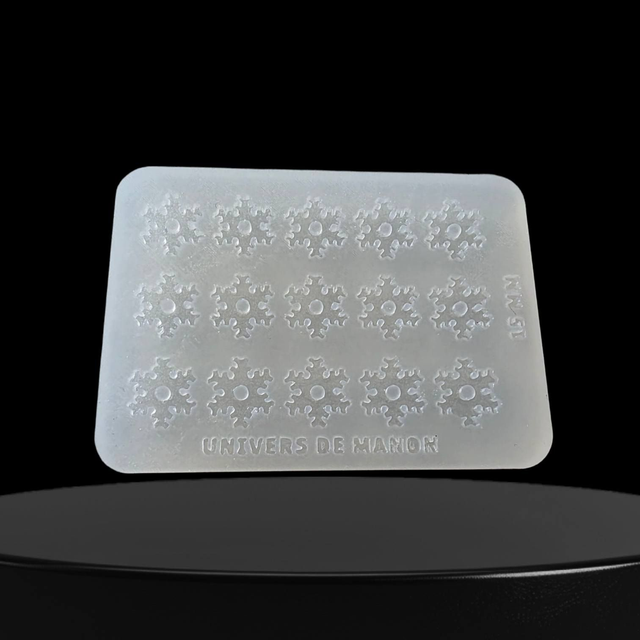 Moule Silicone  flocon 15mm