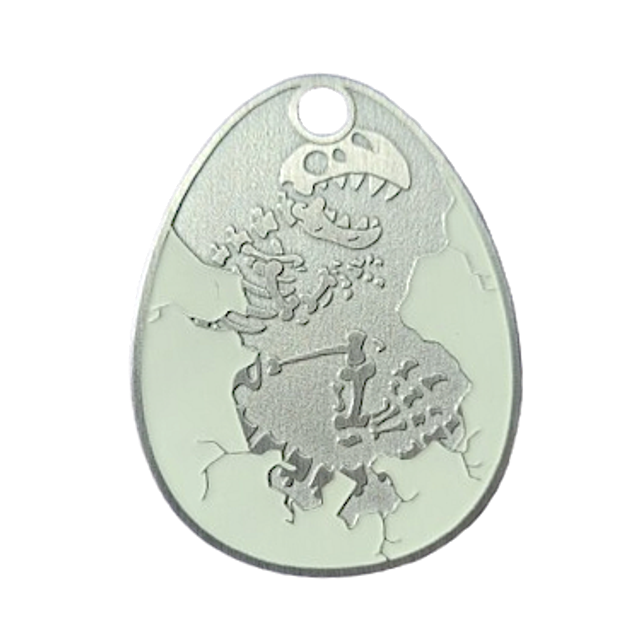 Travel Tag Œuf de dinosaure
