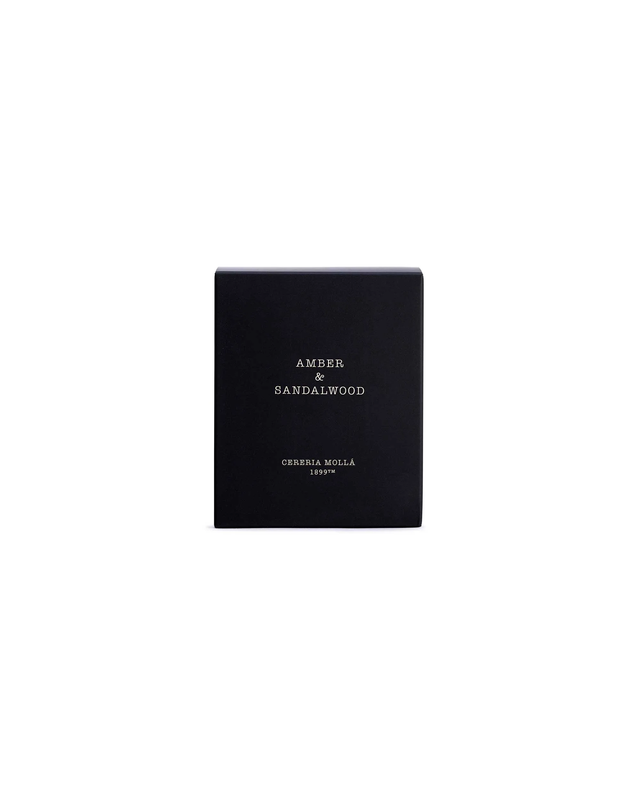 Amber & Sandalwood 230g Kerze - Cereria Mollá