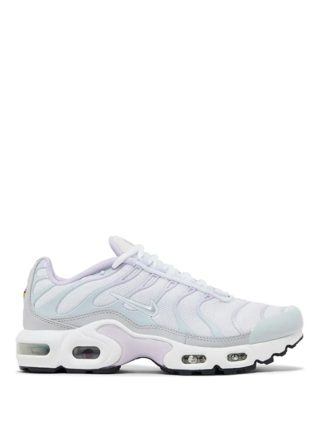 Nike Air Max Plus White Pure Platinum Violet Frost Metallic Silver (Taille 40)