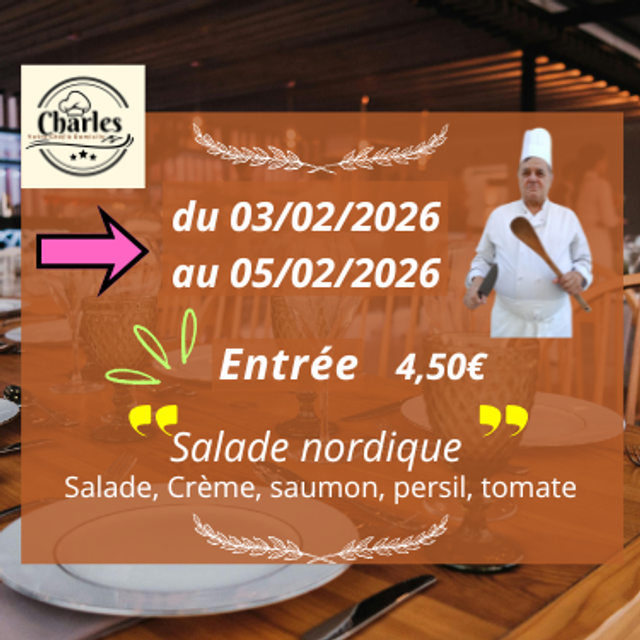 Salade nordique – Pour 1 personne