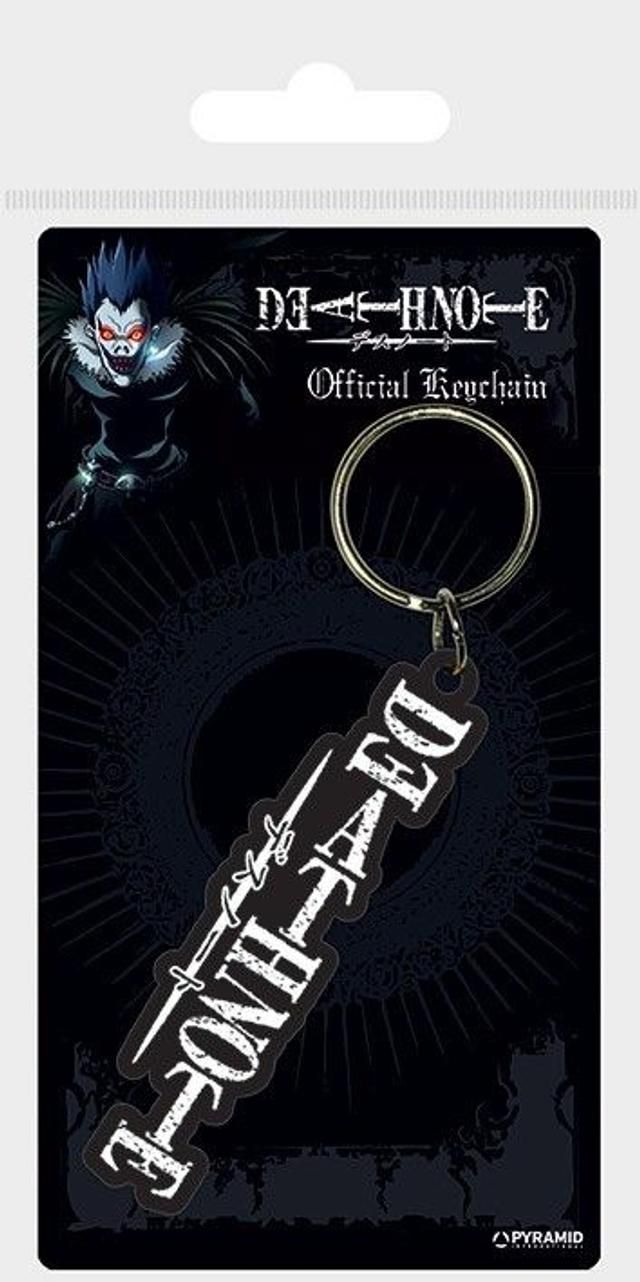 Death Note Keyring - Logo 6 Cm