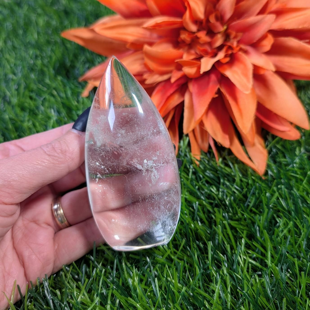 Clear Quartz Flame 