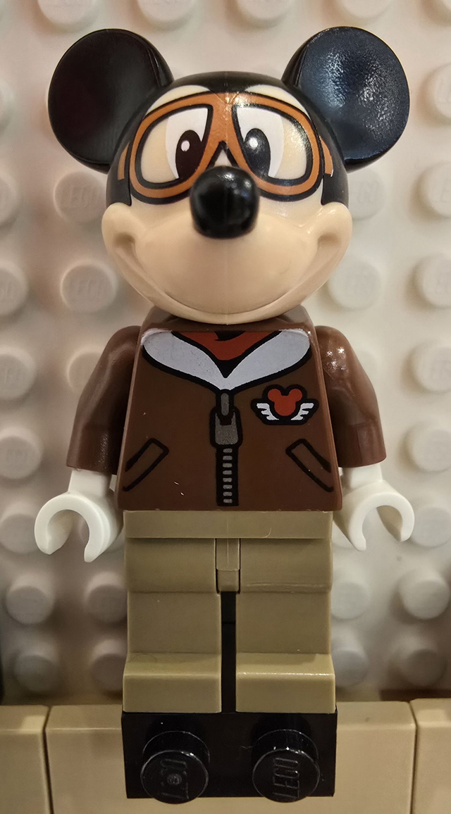 LEGO dis049 Mickey Maus Pilot Minifigur