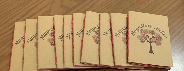 Caderneta Magnólias