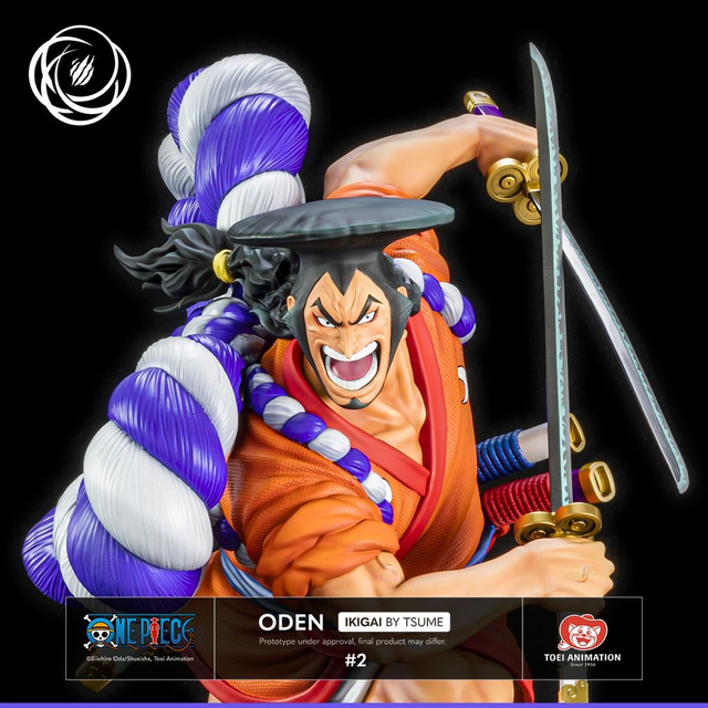 Kozuki Oden - One Piece - Statua Ikigai Tsume Art 59cm 🍶🗡️(Anche a rate! 👇)