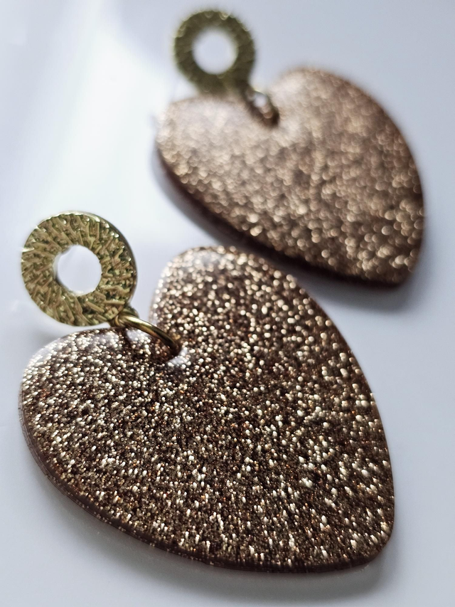 KISS'KISS MARRON PAILLETTÉ