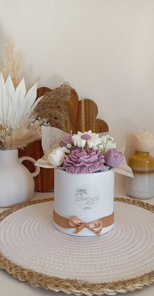 Bouquet de bougies "Élégance "