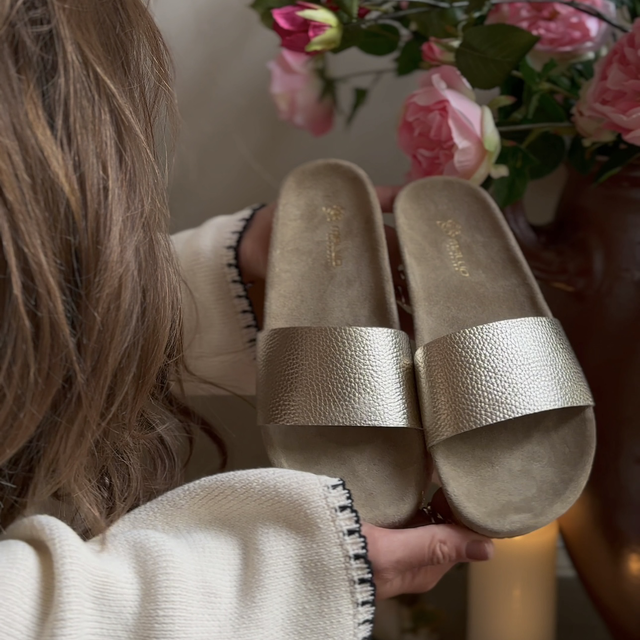 Maluo Ava Suède Gold Balkiss 