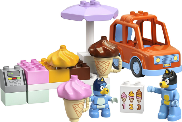 LEGO 10458 Ausflug zur Eisdiele mit Bluey