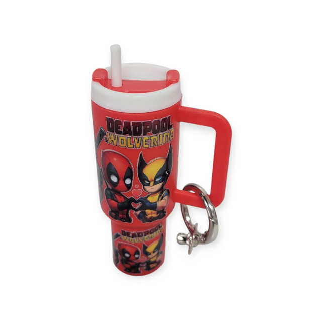 Porte cles gourde Deadpool