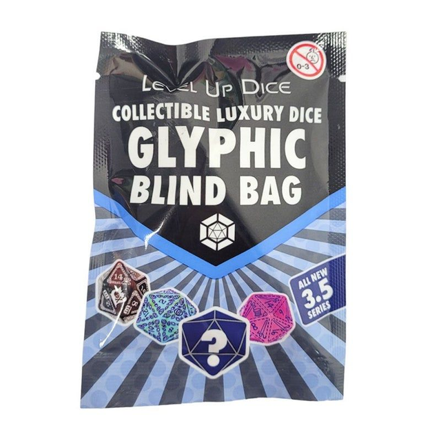 Level Up Dice D20 Glyphic Blind Bag Series 3.5