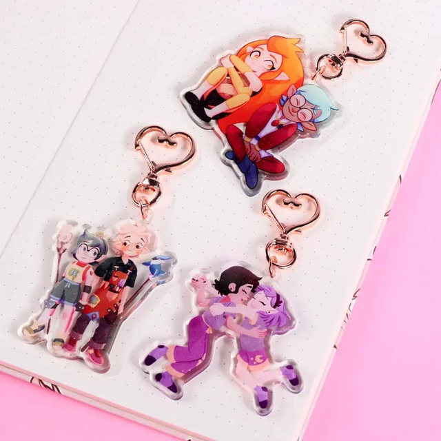 ACRYLIC CHARMS - The Owl House Ship
