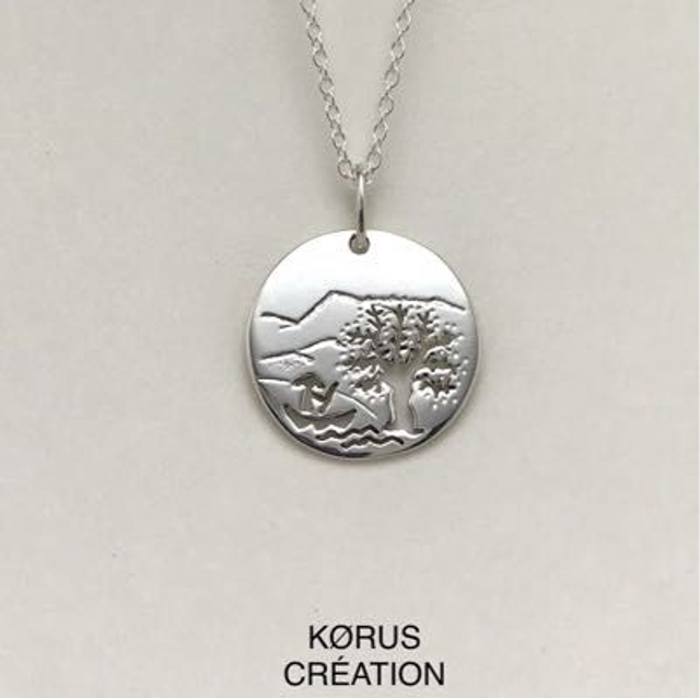 Médaille Paysage Asiatique 