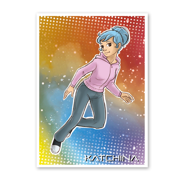 Sammelkarte - Katchina Colorful Space