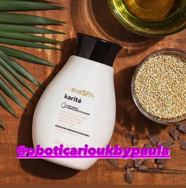 Nativa Spa Óleo Hidratante Corporal (Shea) Karite 200ml