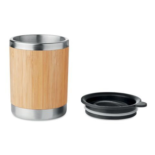 Tumbler in bamboo cover 250ml