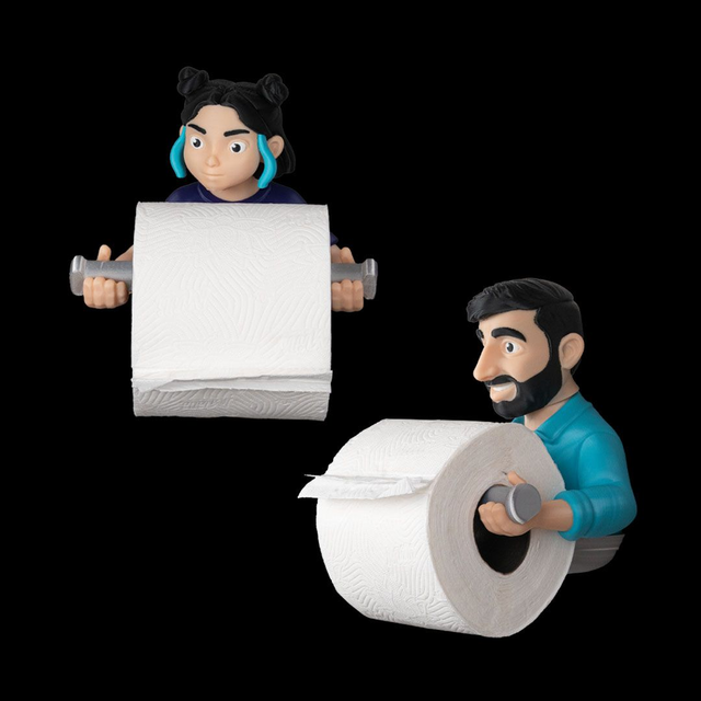 Mini-moi support de papier WC