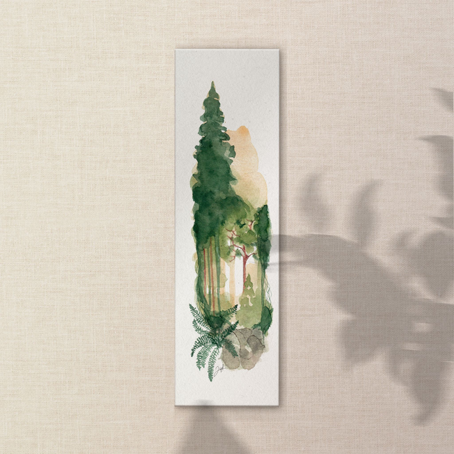 Marque-page - Brocéliande - Forêt