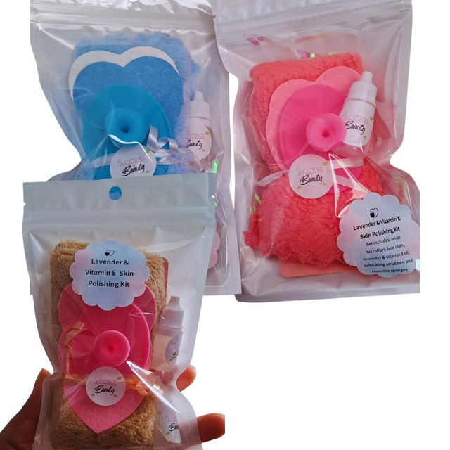 Lavender & Vitamin E Skin Polishing Kit
