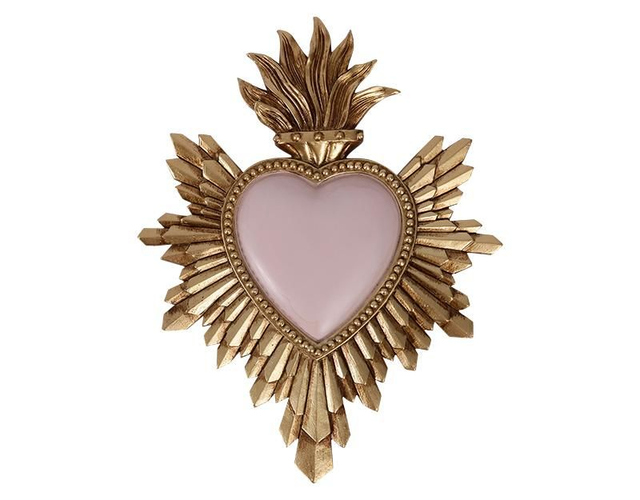 Ex voto rose 14,4cm x 18,5cm