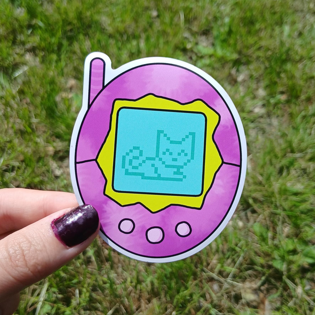 Virtual Pet Cat Sticker