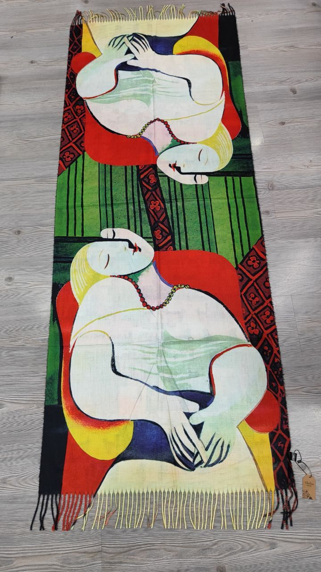 Stola Il sogno di Pablo Picasso double face