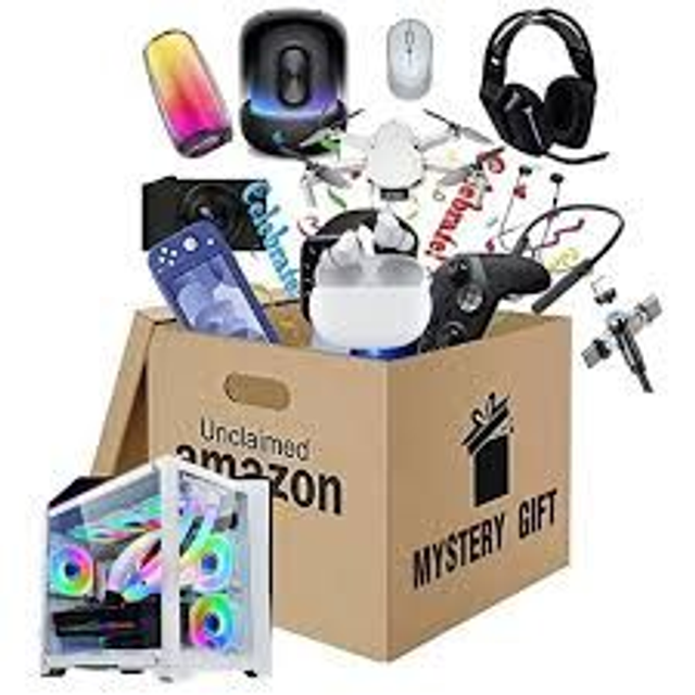 Caixa Kit 7 Surpresa Itens Eletrônicos Espetacular Sortudo