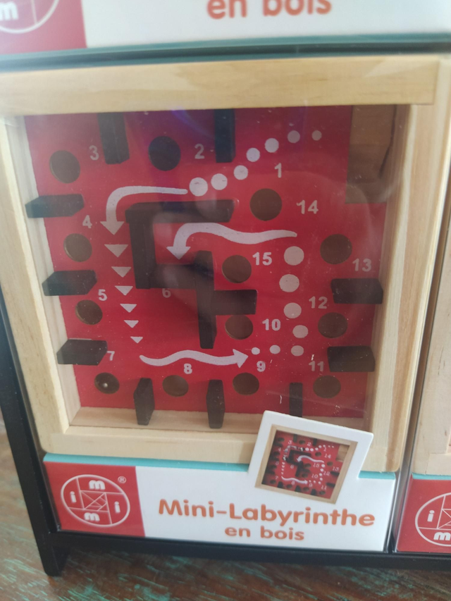 MINI LABYRINTHE BOIS