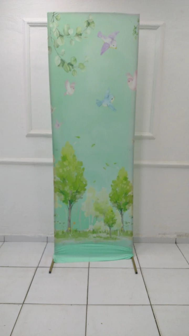 ARCO QUADRADO + CAPA SUBLIMADA - LOCAÇÃO 