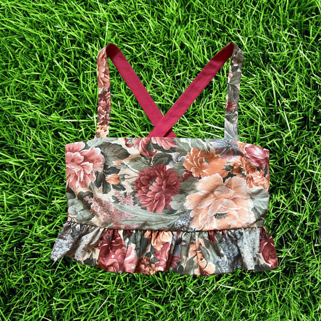 Crop top froufrou - taille 3