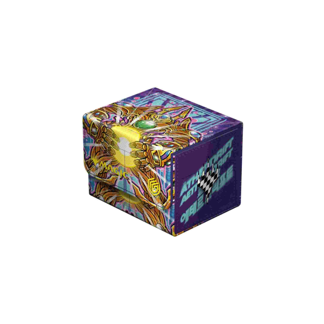 Aetherdrift Deck Case 100+ &quot;Solar Gearhulk&quot; Xenoskin Sidewinder Art - Magic