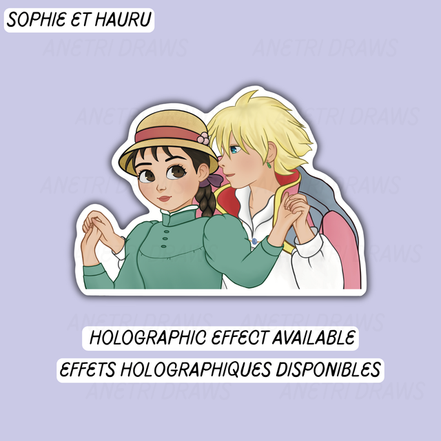 Stickers Le chateau ambulant | Sophie et Hauru