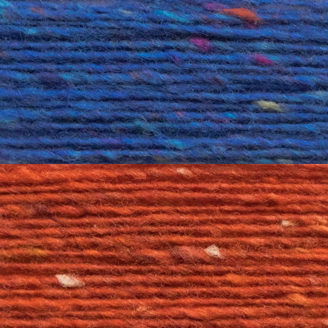 Soft Merino Wool Handmade Snood / Neck Warmer (Colour: Iron Bru)