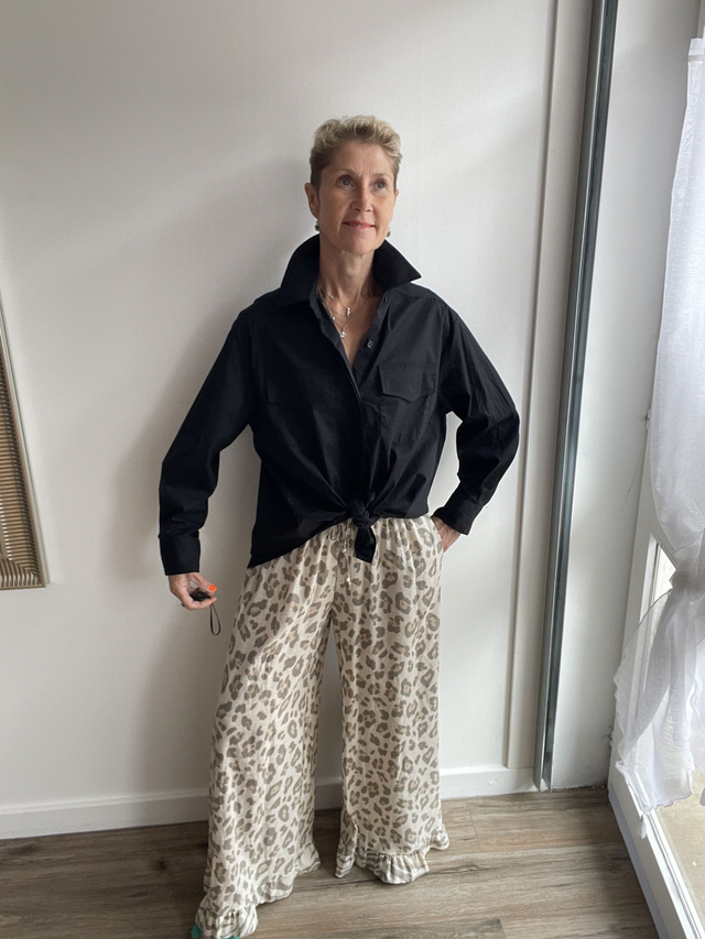 Pantalon léopard