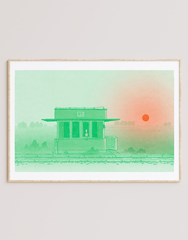 Świt pod Słupią pod Kępnem