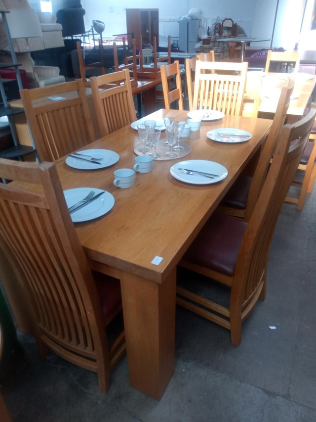 Solid Hardwood Dining Set